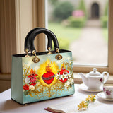 Catholight Trinity of Love Damen-Ledertasche