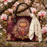 Catholight Sacred Flame Leather Bag