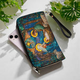 Catholight Holy Nativity Leather Wallet Purse