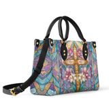 Catholight Floral Cross Radiance Ledertasche