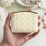 Catholight The Ave Maria Pattern Leather Rosary Pouch