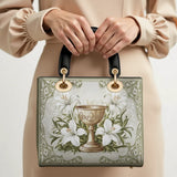 Katholische Ledertasche „Die Heilige Eucharistie“