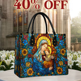 Catholight Blessed Embrace Leather Bag