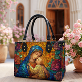 Catholight Radiant Madonna Ledertasche