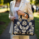 Catholight Andachts-Ledertasche „Der Heilige Geist und die Lilie“