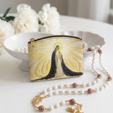 Catholight Our Lady’s Eternal Glow Leather Rosary Pouch