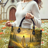 Catholight  Divine Light and Love Leather Bag