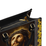 Catholight Crown of Thorns und Sunflower Grace Ledertasche