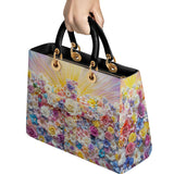 Catholight Floral Resurrection Lady Leather Bag
