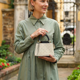 Catholight Ledertasche mit Ave Maria-Muster