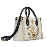 Catholight Holy Family Monogram Leather Bag
